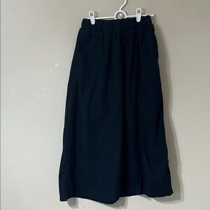 Abercrombie & Fitch Black Midi Skirt